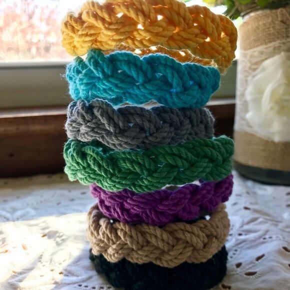 Unisex Mystic Thin Surfur Knot Bracelet Various - Picture 2 of 6